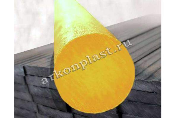 Брус пластиковый круглый 80х2000 Светлый