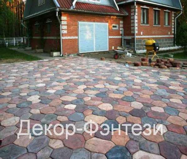 Брусчатка "Каменная роза" комплект