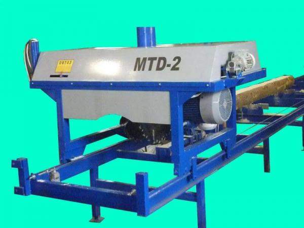 Брусующий станок МТД-2 для переработки тонкомера кареточного типа Стилет