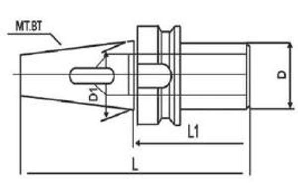 BT40-MTB4 Оправка переходная