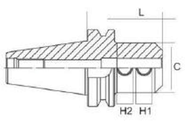 BT50-SLA20-90 Оправка переходная