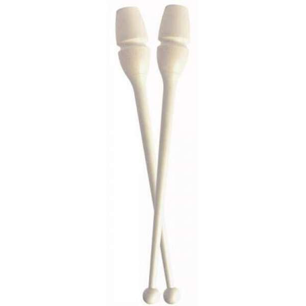 Булавы Pastorelli 41 см Белые Маша