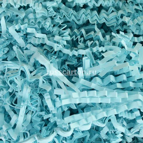 Бумажный наполнитель "Голубой", 1 кг
