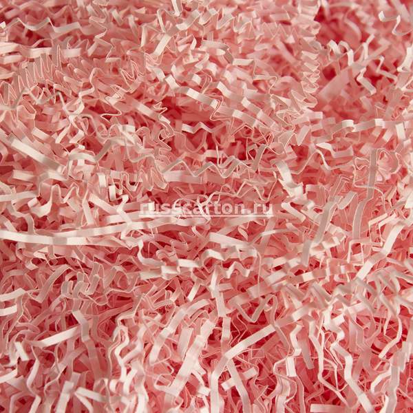 Бумажный наполнитель "Розовый фламинго" прямой, 100 гр
