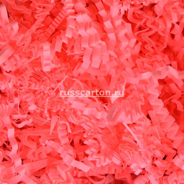 Бумажный наполнитель "Розовый неон", 1 кг