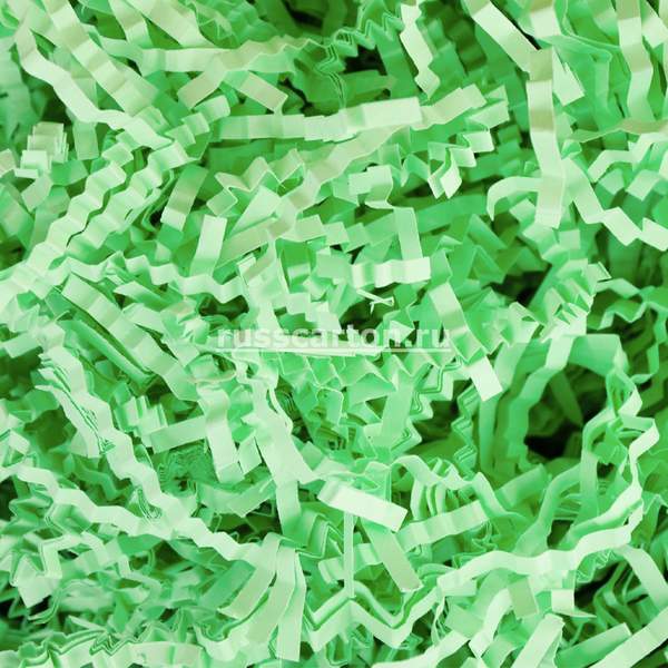 Бумажный наполнитель "Зеленый", 1 кг