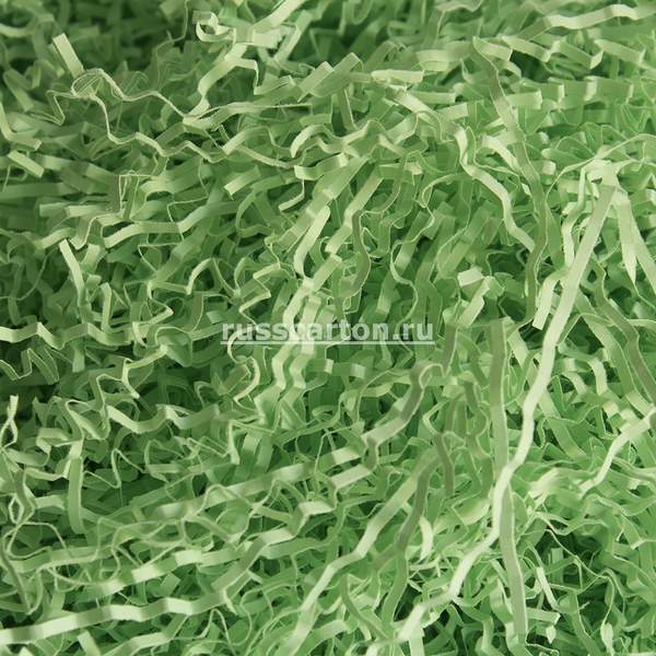 Бумажный наполнитель "Зеленый" прямой, 100 гр