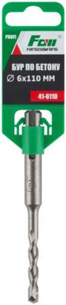 Бур по бетону FDW Profi SDS-Plus