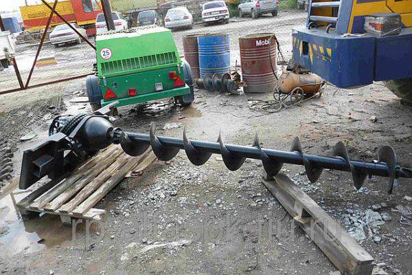 Буровая установка - навесное оборудование WeCan