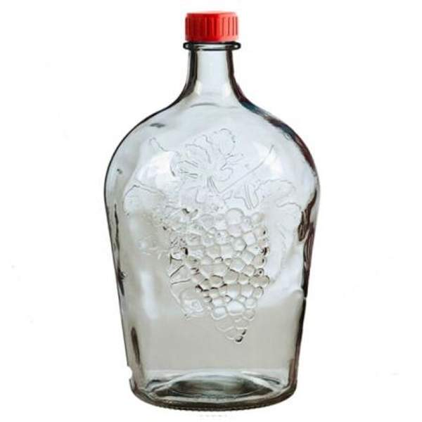 Бутыль стеклянная с крышкой Ровоам 4,5 л