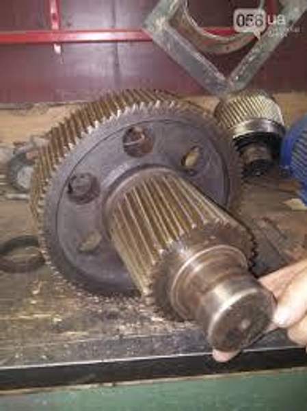 Быстроходная пара. Шестерни ОГМ 1,5.