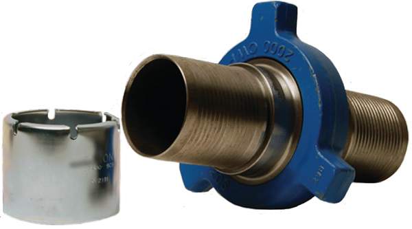 Быстроразъёмные соединения (БРС)   для трубопроводов при проведении гидроразрыва пласта,   для подачи воды,   известково-песчано