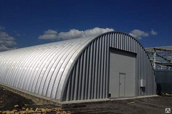 Быстровозводимый ангар из металлоконструкций