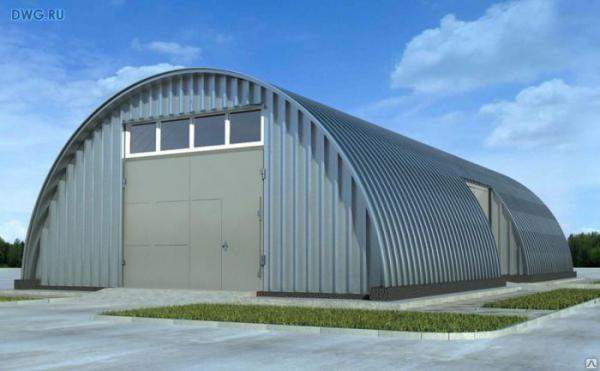 Быстровозводимые арочные ангары