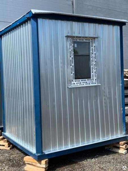 Бытовка, блок контейнер Пост охраны КПП для стройплощадок