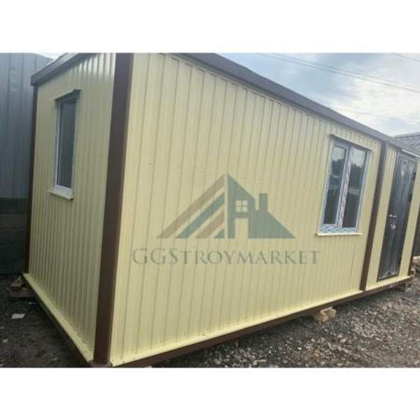 Бытовка дачная БК-02 6х2,4 м утепленная