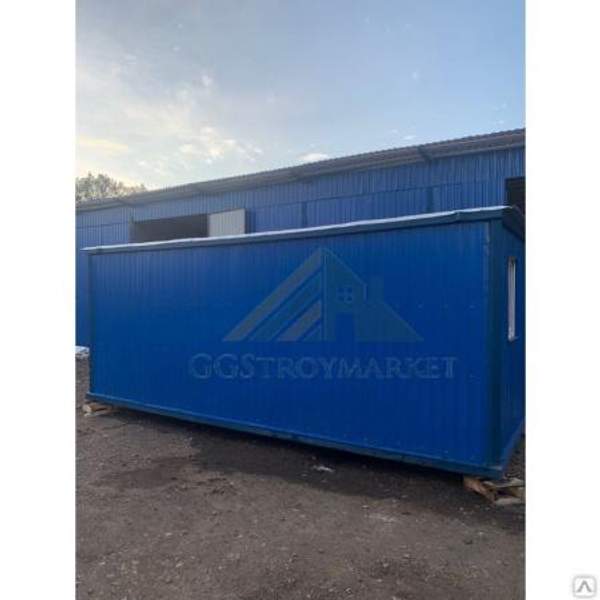 Бытовка дачная, Блок контейнер БК-02 6х2.4м с вагонкой