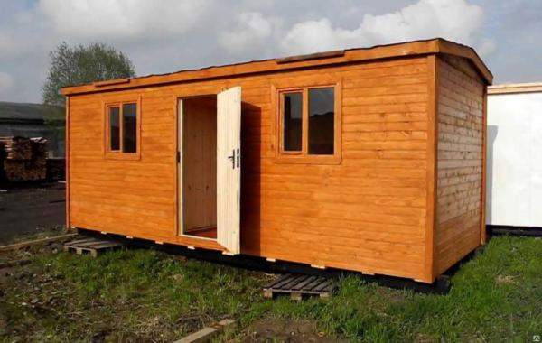 Бытовка дачная из бруса