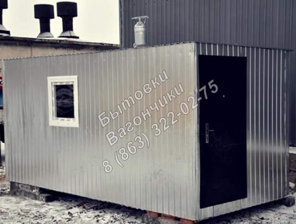 Бытовка дачная Ростов 5 *2,4 * 2,5 м