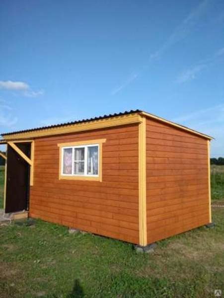 Бытовка деревянная д/дачи и стройки 3.5*2 метра
