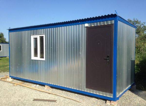 Бытовка "Комфорт" (6,0*2,4м)