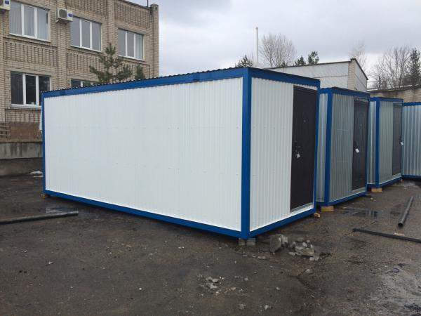 Бытовка "Люкс" (6,0*2,4м)