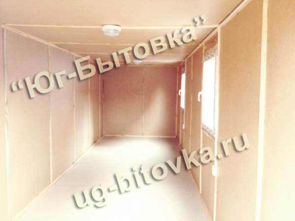 Бытовка металлическая 8 * 2,4 * 2,5 м