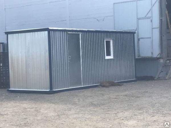 Бытовка под баню 6х2.4 отделка ВАГОНКА