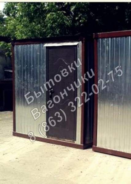 Бытовка промышленная 6 * 2,4 *2,5 м