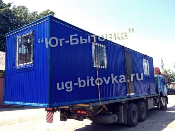 Бытовка промышленная 9 * 2,4 * 2,5 м