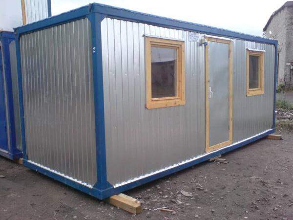 Бытовка прорабская с офисом 8000х2500 мм