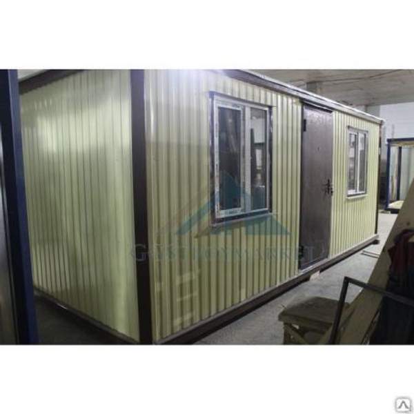 Бытовка "Распашонка" отделка Вагонка 6х2.4м