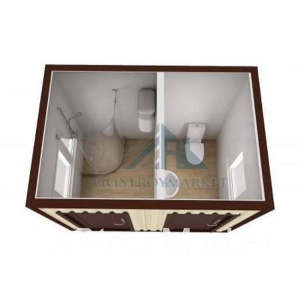 Бытовка сантехническая "ДУШЕВАЯ"