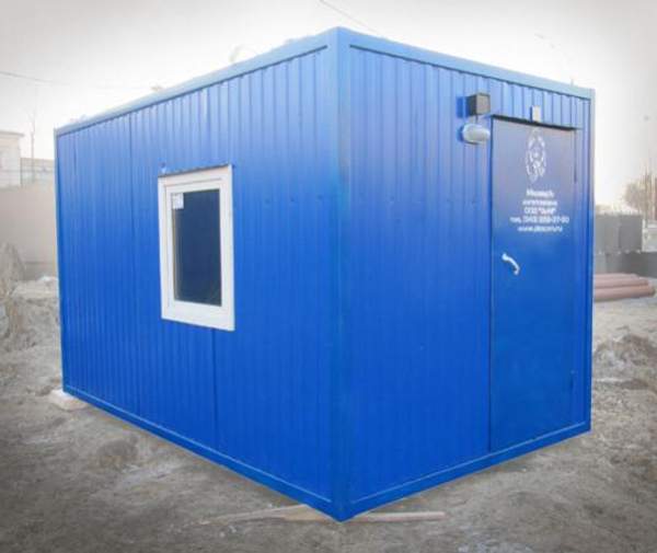 Бытовка "Стандарт Плюс Зима" (3,0*2,4м)