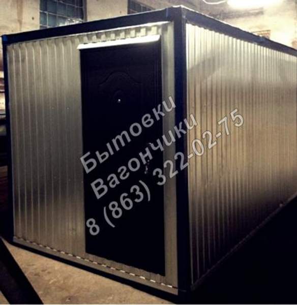 Бытовка утепленная 6 * 2,4 *2,5 м