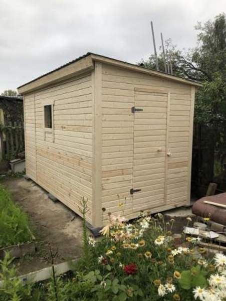 Бытовка вагон строительный для дачи и сада 4*2.3 метра