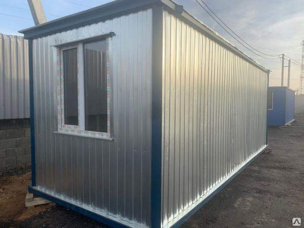 Бытовка, Вагончик строительный 6х2.4мм новые стандарт