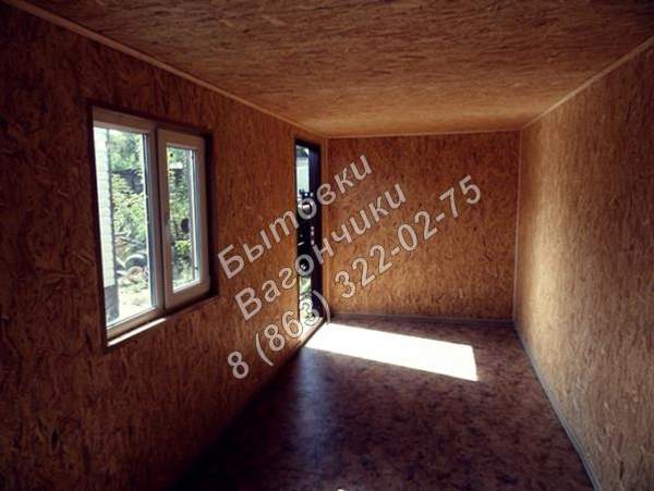 Бытовка жилая с линолеумом 3 * 2,4 *2,5 м