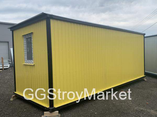 Бытовки строительные, металлические 6м