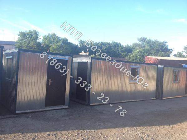 Бытовые вагончики стандартной комплектации