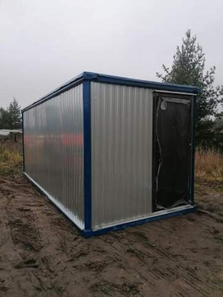 Бюджетная бытовка металлическая производство