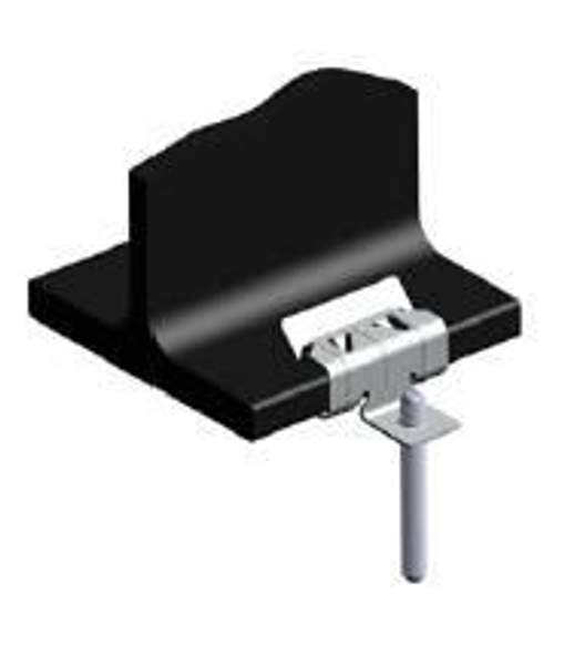 BZ-8-14-M6-G Балочный зажим 8-14мм с отгибом и резьбой М6