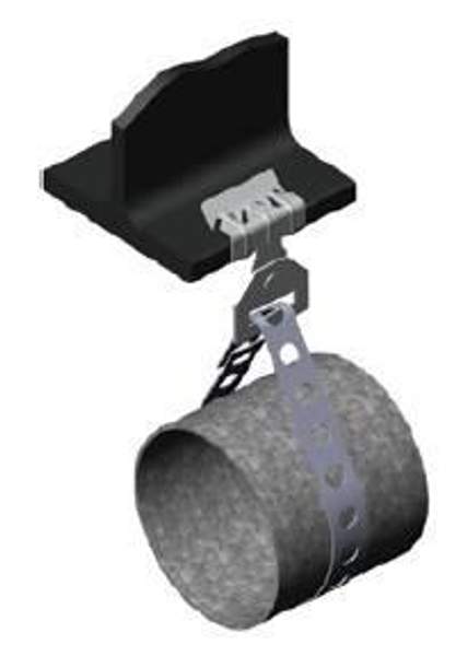 BZ-8-14-P Балочный зажим 8-14мм под перфоленту