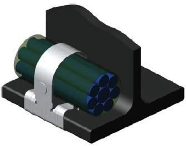 BZ-8-14-PL Балочный зажим 8-14мм с пластиной