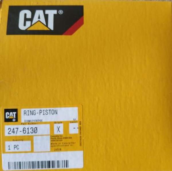 Cat 247-6130 ring piston D18M12Y20P66 кольцо поршневое