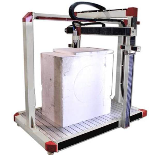 ЧПУ станок резки пенопласта CNC styrofoam-2 (1100x2100x 1100)