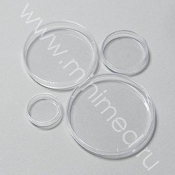 Чашка Петри, ? 35 мм, стер., п/с, уп. 10 шт, Гритмед