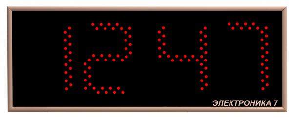 Часы Электроника7-2170С4, красное свечение