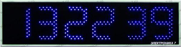Часы Электроника7-2210С6, синие свечение
