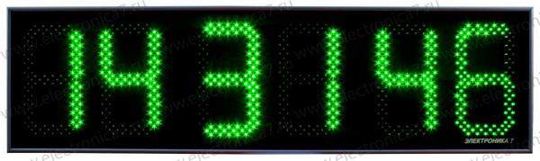 Часы Электроника7-2270С6, зелёное свечение